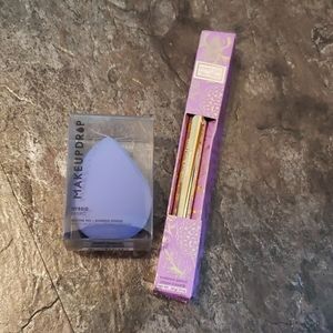 Make up drop blender and winky lux brow pencil